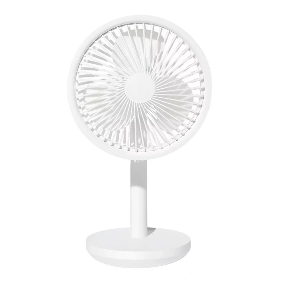 Xiaomi AISOLOVE F5 4000mAh Rechargeable Desk Fan – White Color